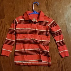 Long sleeve polo shirt